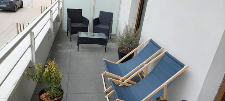 Bel appt neuf - vue mer - terrasse - parking privé Dunkirk Eksteriør bilde
